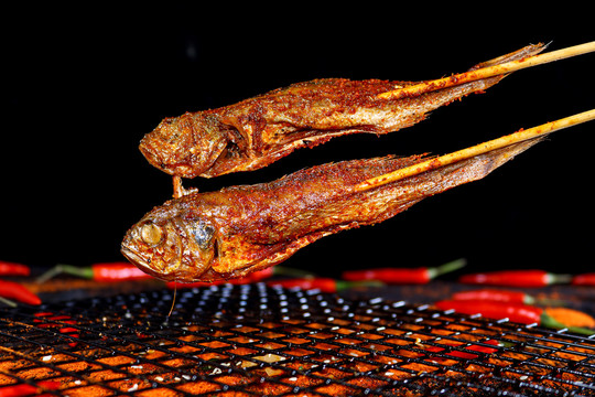 烤小黃魚(yú)