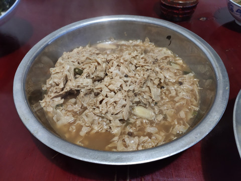 炒豆腐皮