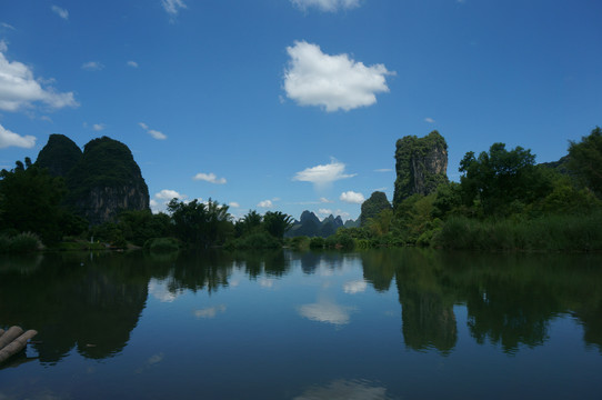 遇龙河风光