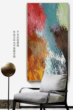 抽象紋理裝飾畫(huà)