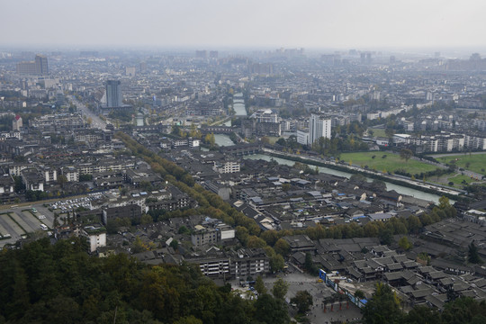 都江堰城区