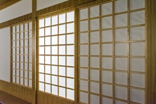 日本料理日式门窗