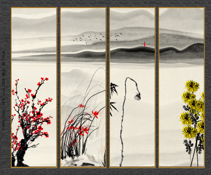 國畫花鳥