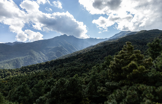 中国云南省大理市苍山自然风光