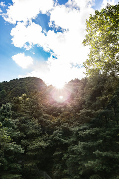 中国云南省大理市苍山自然风光