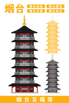 煙臺(tái)百福塔