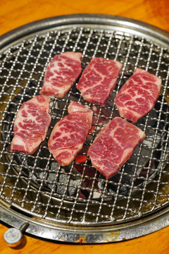 韩国烤肉雪花牛肉
