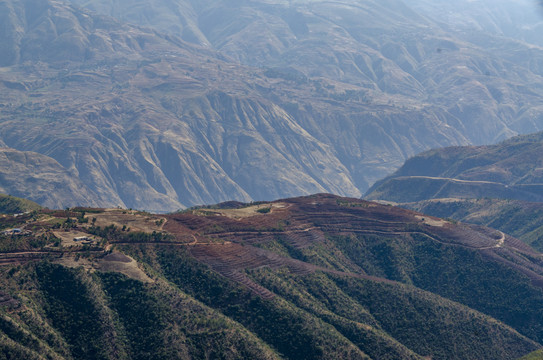 云贵高原山川地貌