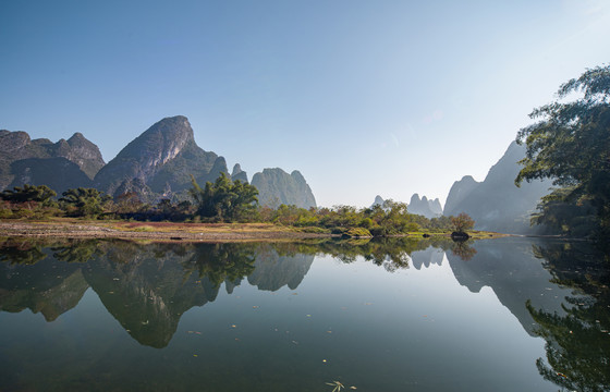 山水景