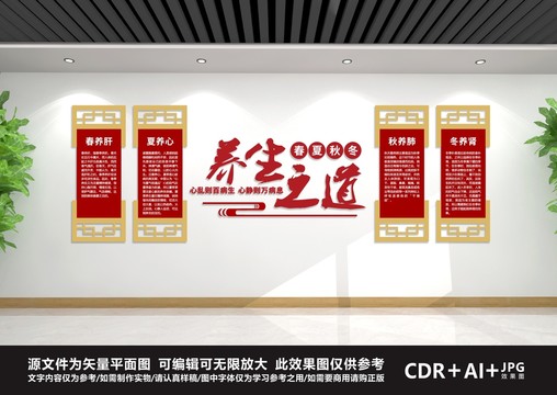 養(yǎng)身文化墻