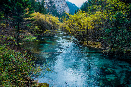 九寨沟绝色美景