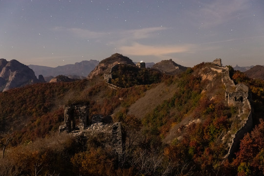 长城星空