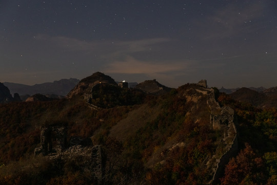 长城星空