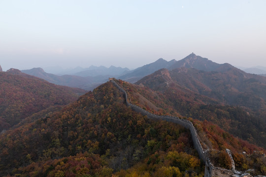 长城秋色