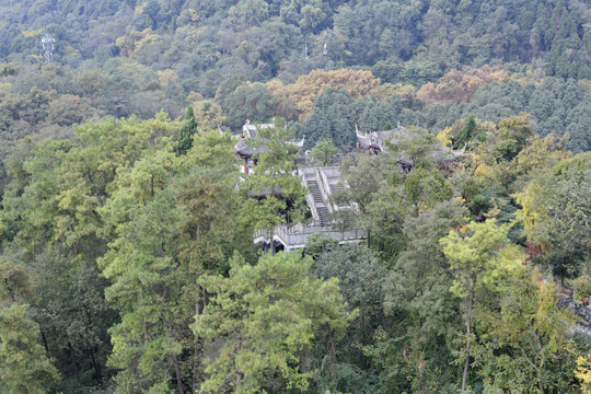 都江堰玉垒山