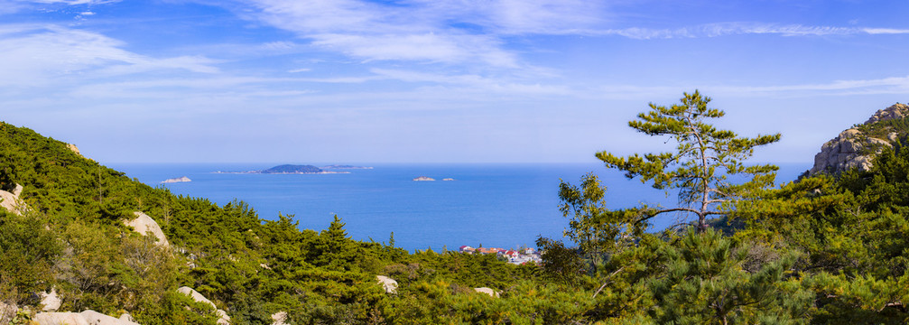 崂山全海景