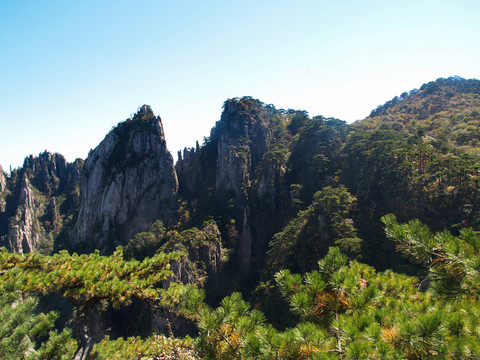 安徽黄山风景区