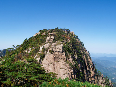 安徽黄山风景区狮子峰