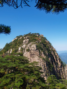 安徽黄山风景区狮子峰