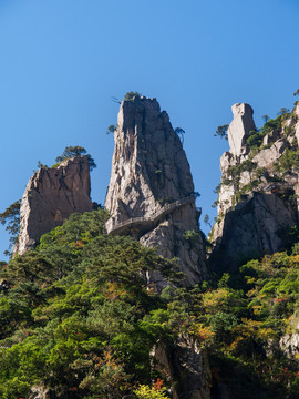 安徽黄山通天塔