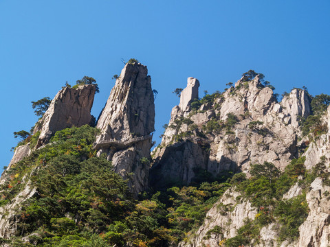 安徽黄山通天塔