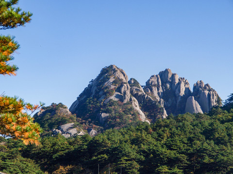 安徽黄山风景区