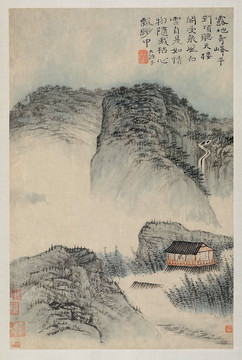 石濤山水十二幀冊