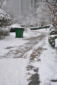 雪后社区