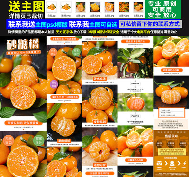 砂糖橘詳情頁(yè)