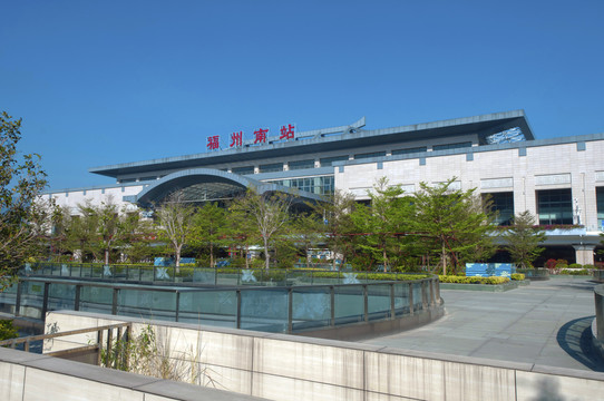 福州南站建筑景观