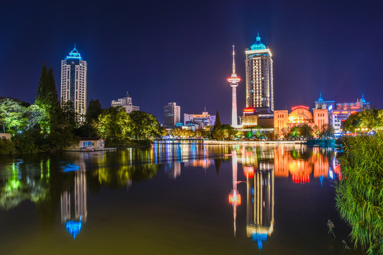 南通濠河夜景