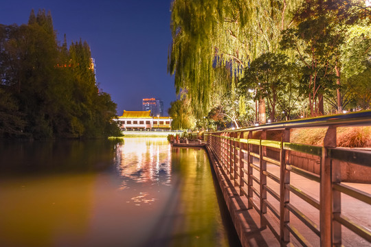 南通濠河夜景