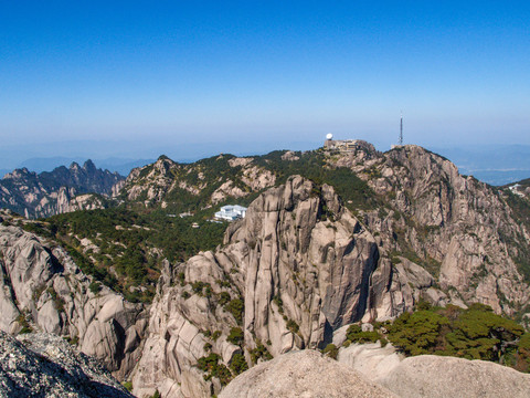 安徽黄山风景区光明顶