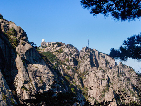 安徽黄山风景区光明顶