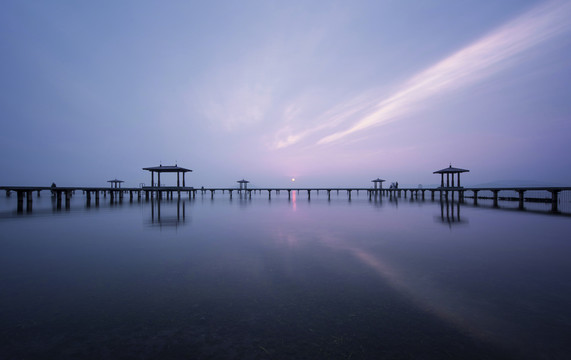 中国湖北武汉东湖听涛风景区