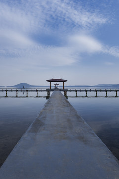 中国湖北武汉东湖听涛轩风景区