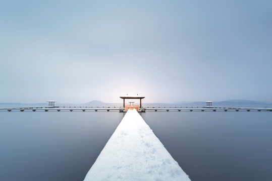 中国湖北武汉东湖听涛风景区