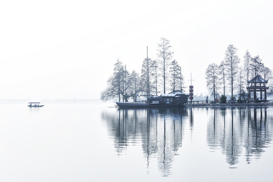 中国湖北武汉东湖落雁岛风景区