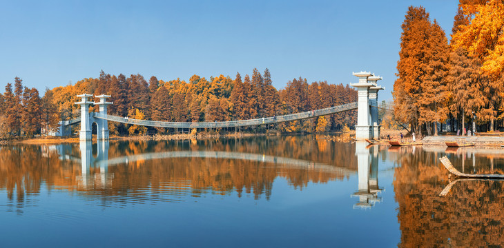 中国湖北武汉东湖落雁岛风景区