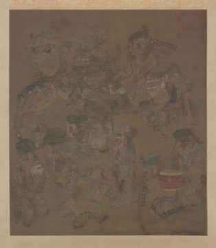 王詵大儺圖