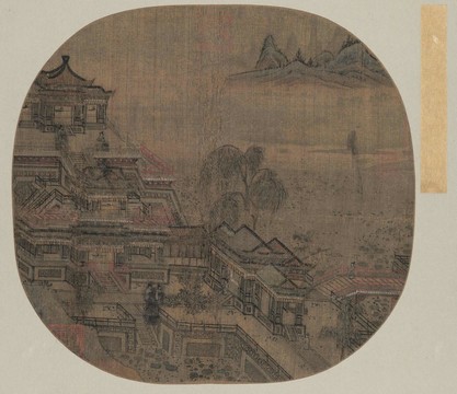 王詵江山殿閣圖