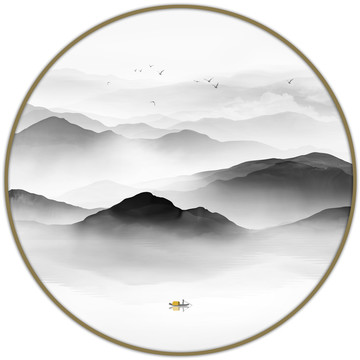 新中式水墨