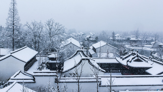 西溪雪韵