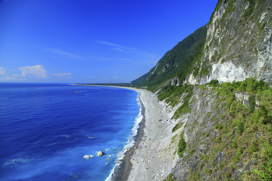 花莲海岸线美景