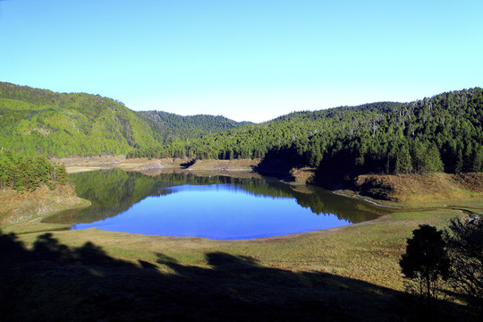 太平山翠峰湖景观