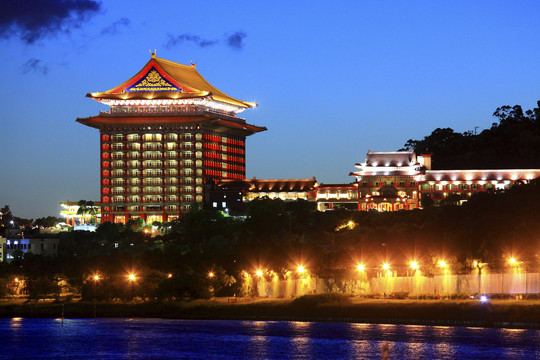 台北大饭店夜景