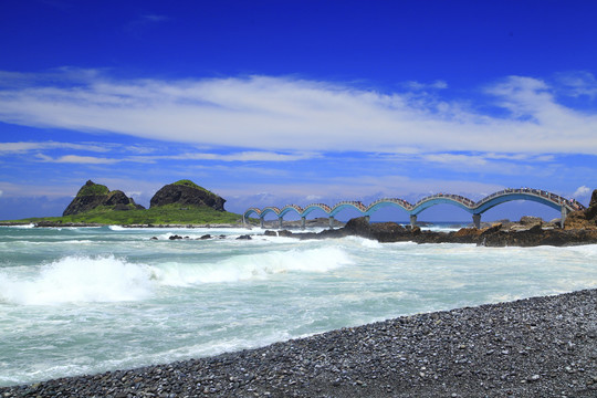 三仙台风景