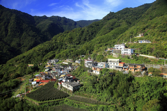 台湾山间村落摄影