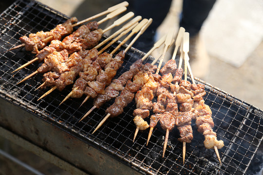 烧烤羊肉串