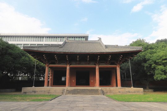 福建福州华林寺宋代古建筑大殿